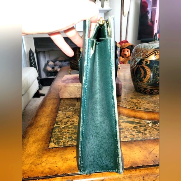 Project Vintage LV Green briefcase - Picture 7 of 9